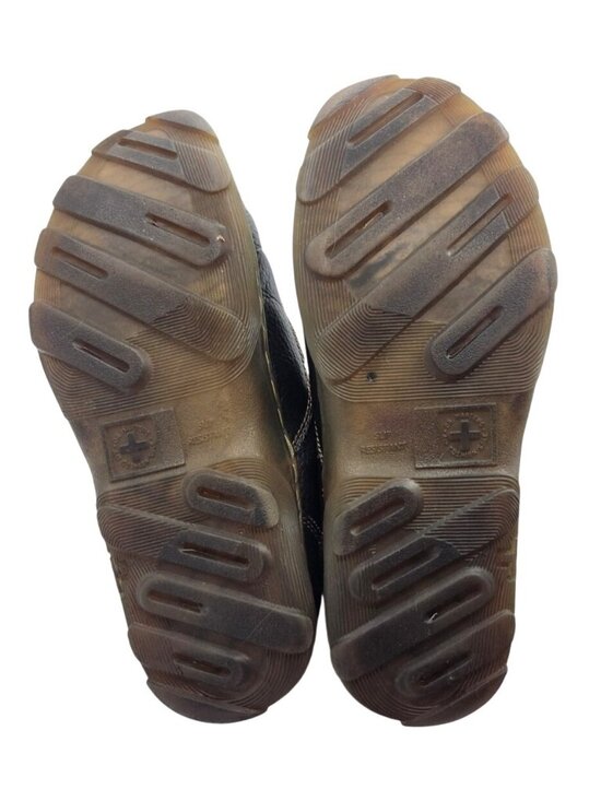 Dr Martens Carlton Mens Size 12 Brown Leather Loafers Casual Slip-On Shoes Clogs